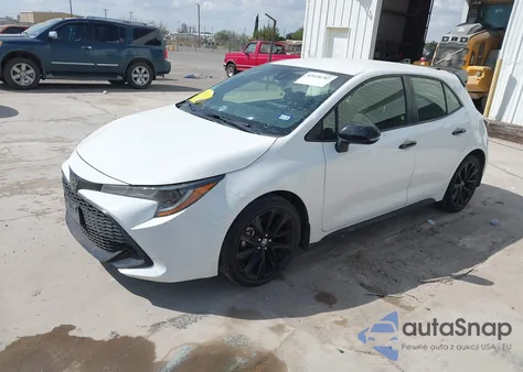 2022 Toyota Corolla Se Nightshade Edition z USA, uszkodzony, nr VIN JTND4MBE6N3174808